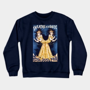 The Bohemian Twins Poster Crewneck Sweatshirt